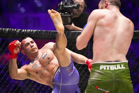 Guzik vs Rusiński w klatce